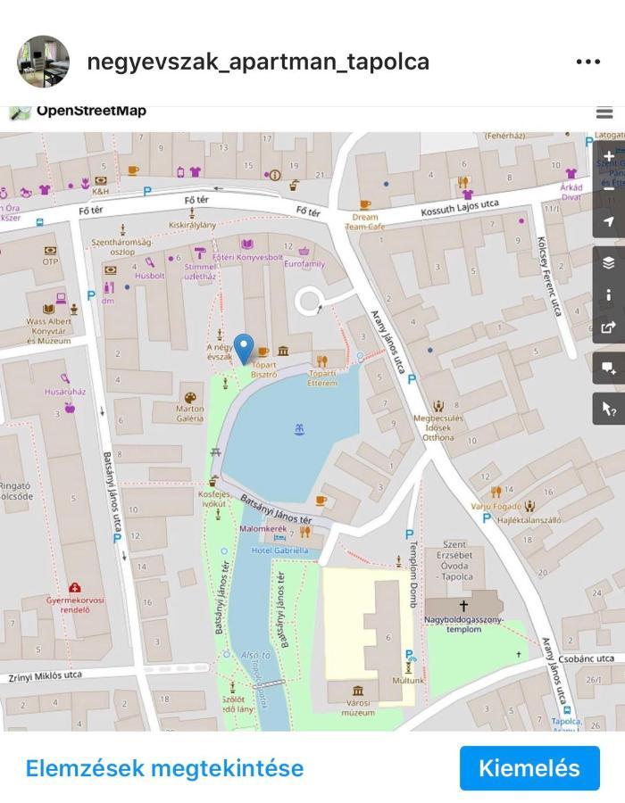 Négy évszak Apartman- Appartamento *